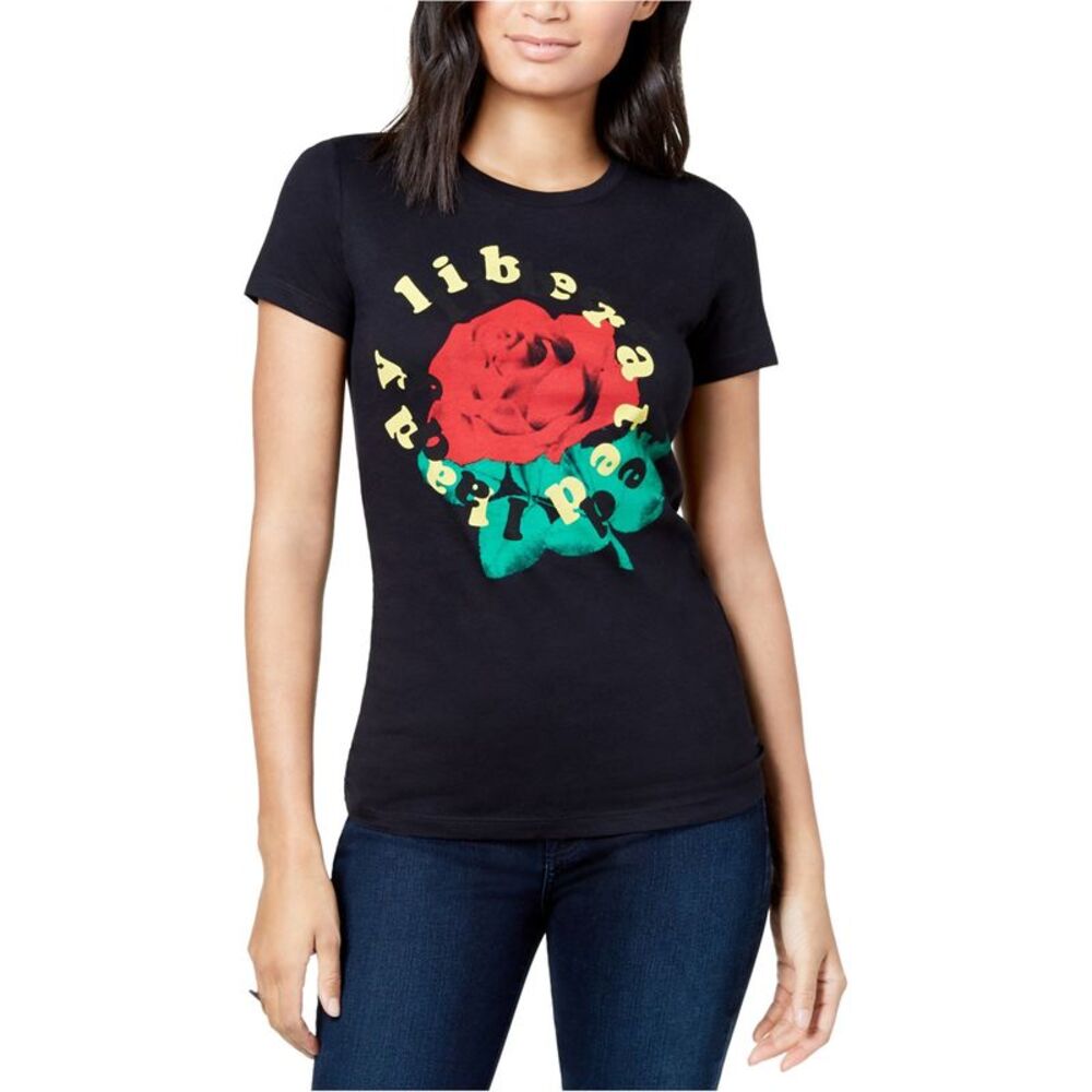GXG Womens Liberated Lady Graphic T-Shirt, Black, L, DM